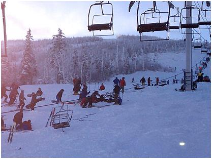 chairlift accident
