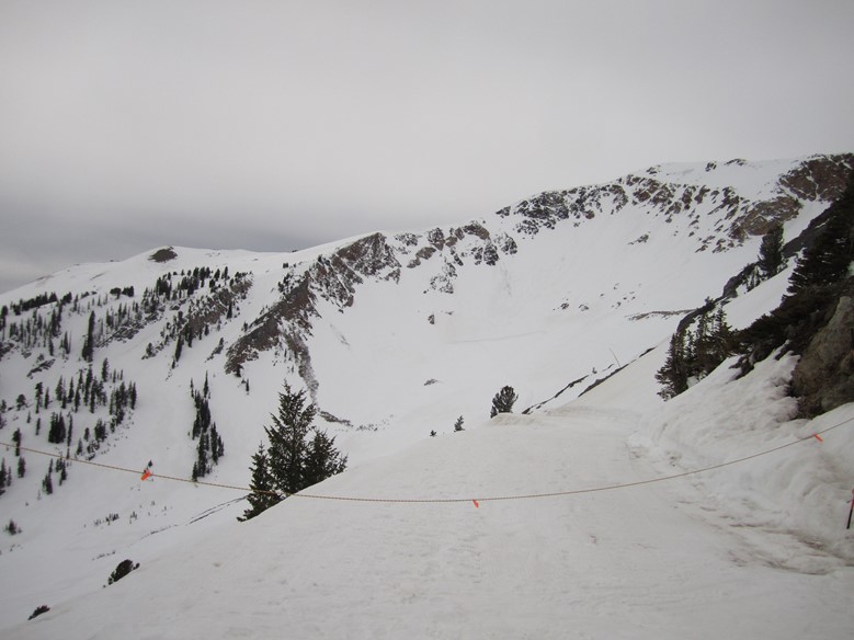 The road to Mary Ellen from Snowbird