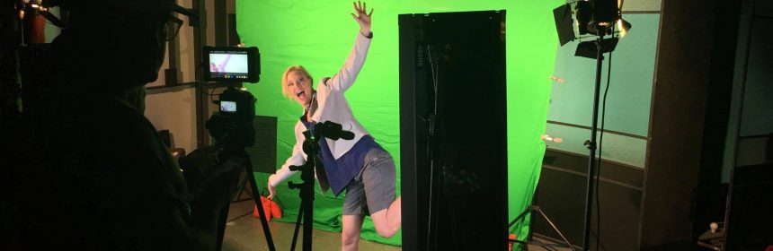 Acting in Front of a Green Screen